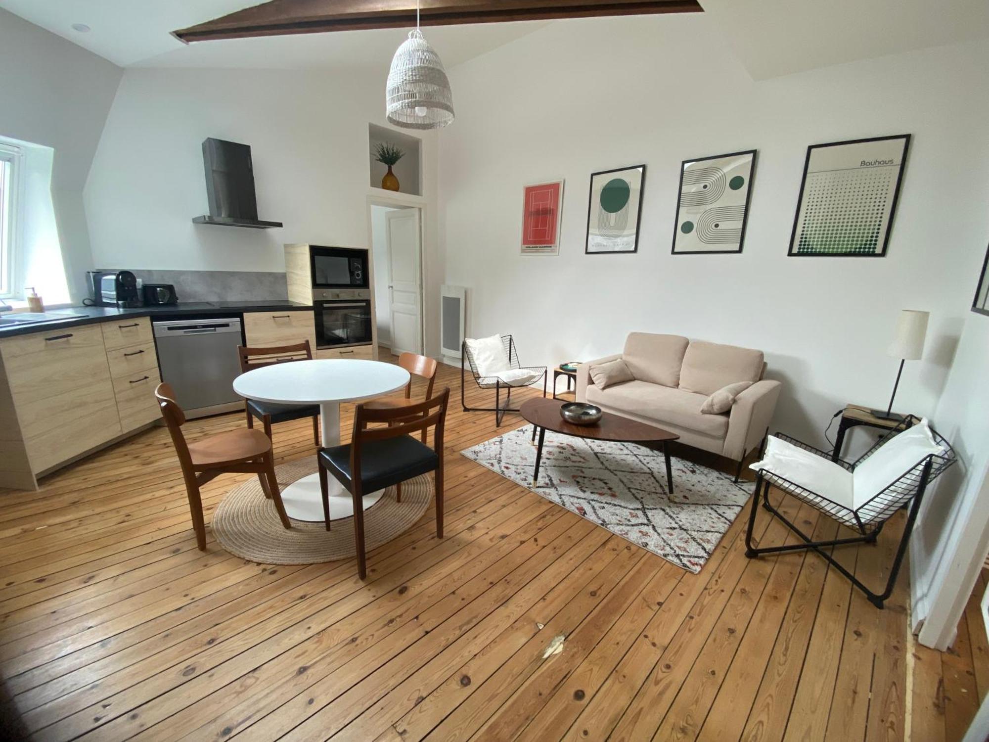 L'Atelier- Appartement 2 Chambres Soissons Luaran gambar