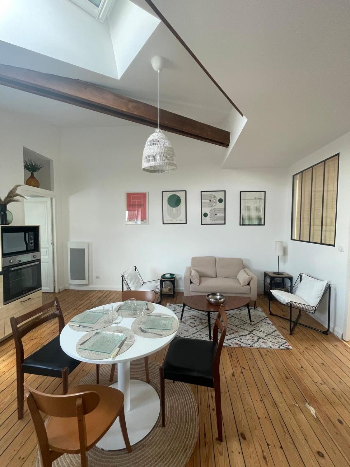 L'Atelier- Appartement 2 Chambres Soissons Luaran gambar